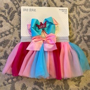 Okie Dokie Headband & Tutu Set of 2